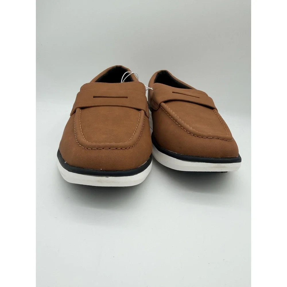 Goodfellow‎ & Co Kobi Shoes Mens Size 10.5 Brown Slip On Loafer Casual Comfort